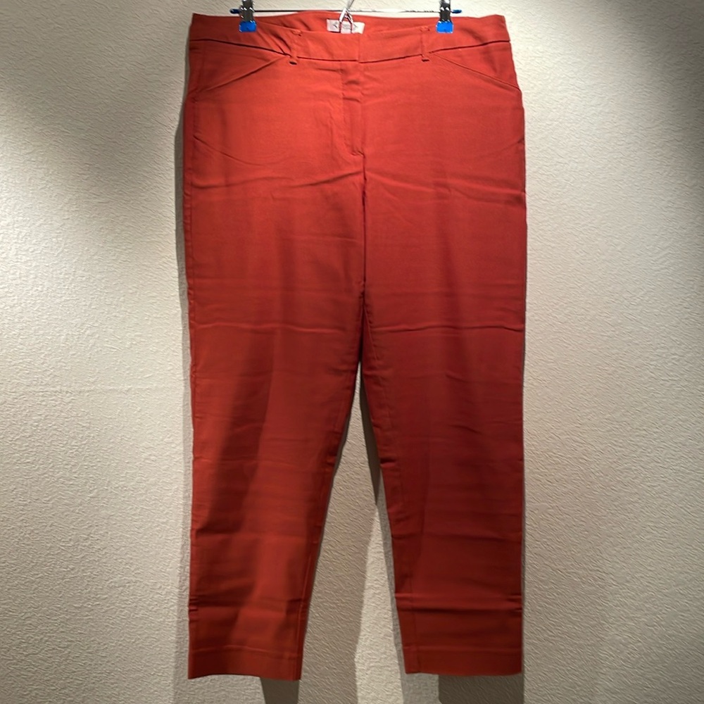 Nanette Lepore Burnt Orange Dress Pants